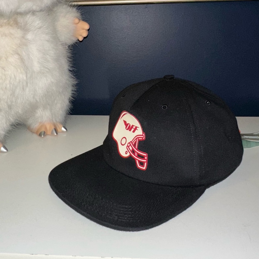 OFF-WHITE FOOTBALL ADJUSTABLE HAT VINTAGE 2013 Collection BRAND NEW 100%AUTHENT